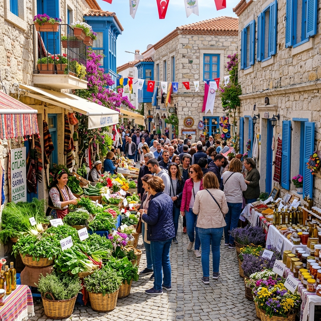Alaçatı Ot Festivali: Lezzet, Doğa ve Yerel Kültür Karnavalı
