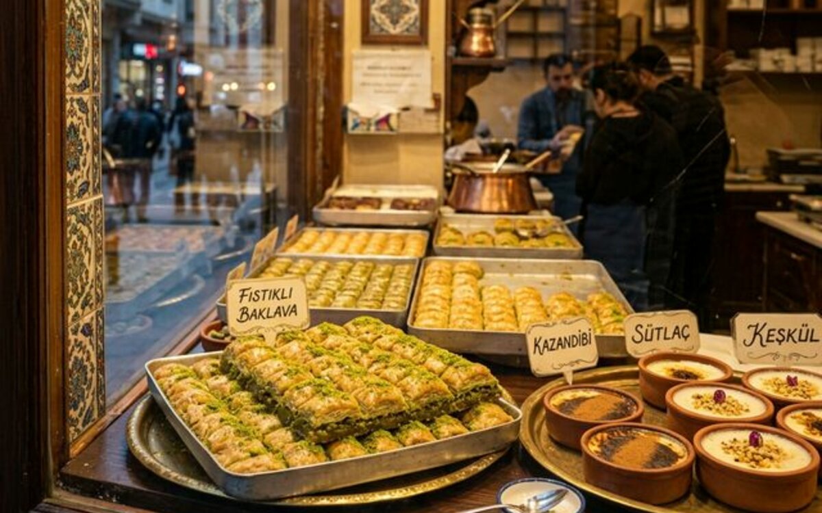 İstanbul’un En İyi Geleneksel Tatlıcıları: Şekerli Bir Yolculuk
